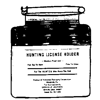 hunting back tag holder will be obsolete